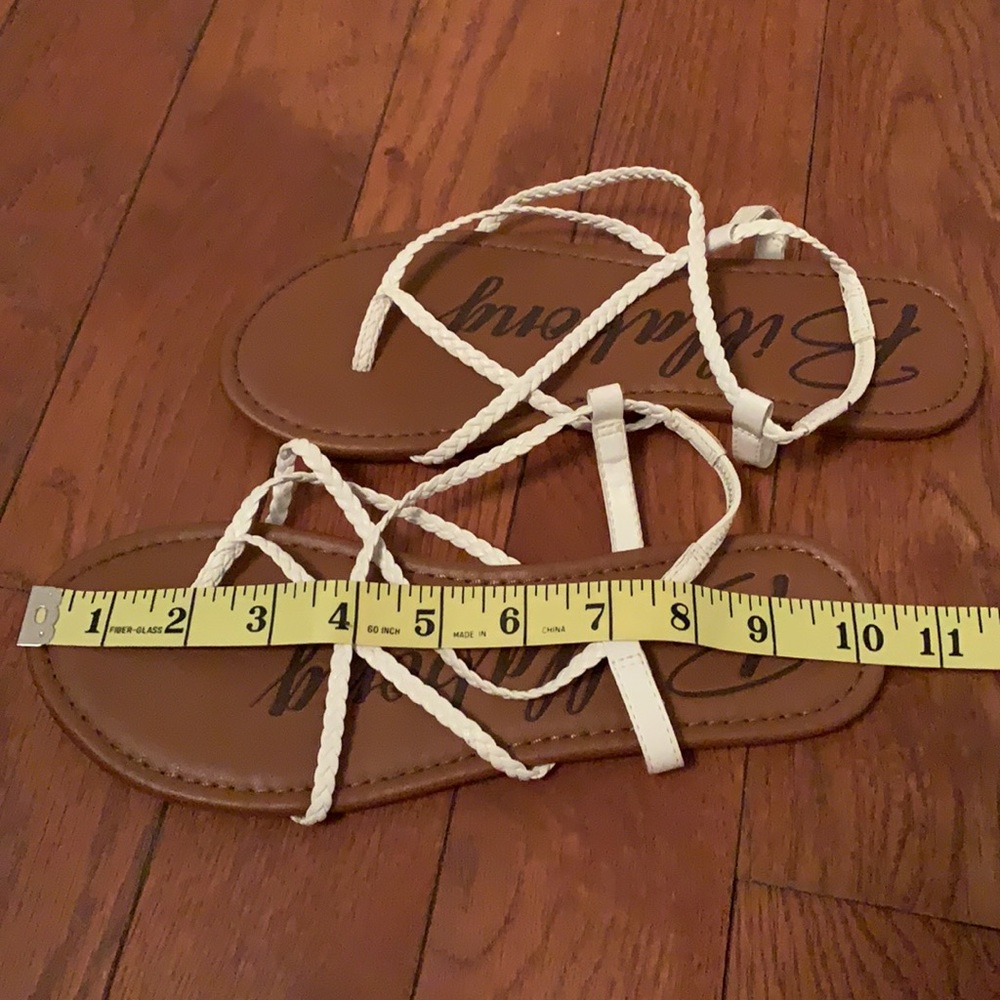 Billabong braided strappy sandals size 9 - Picture 4 of 6